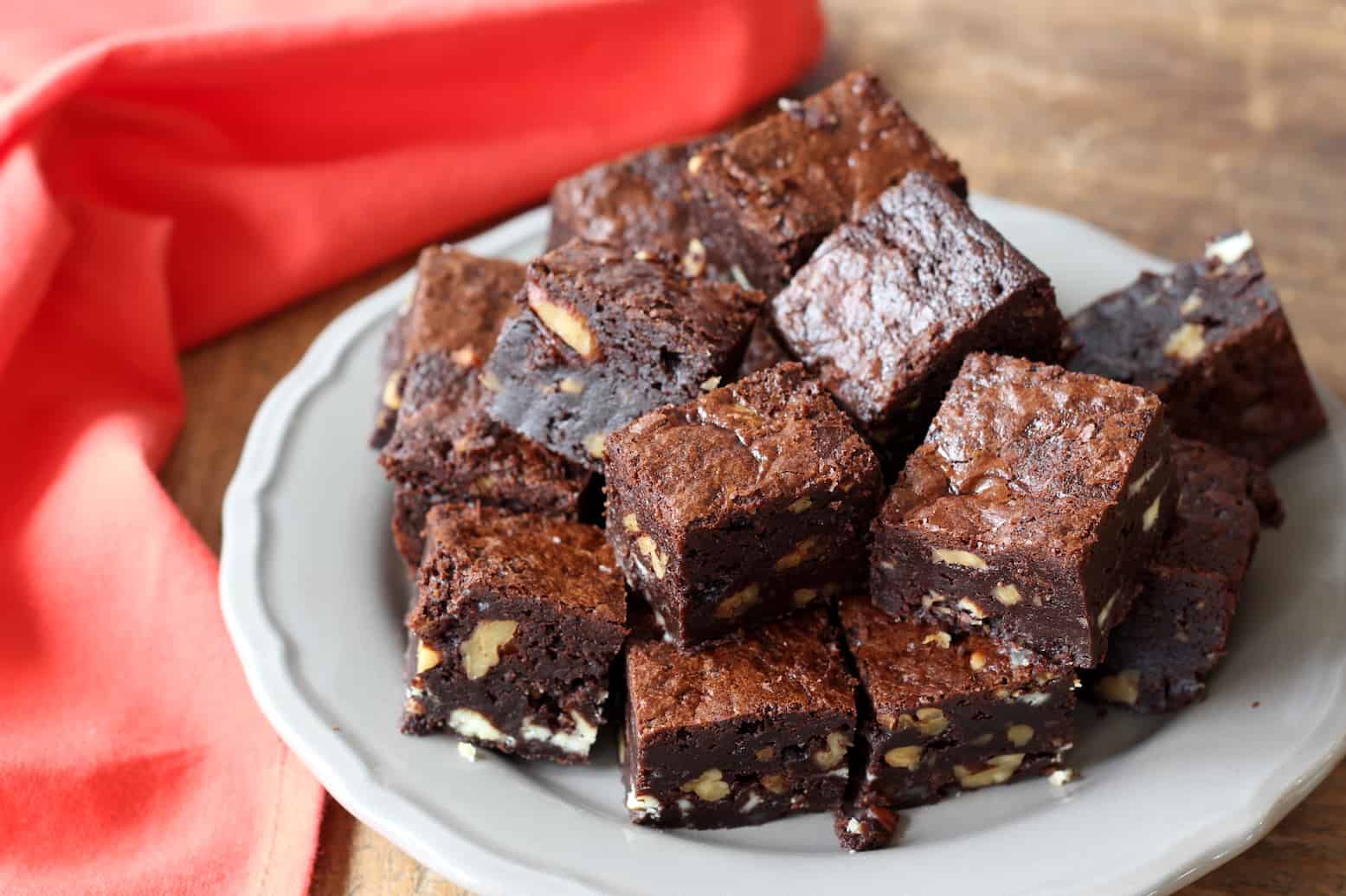 Brownies met pecannoten