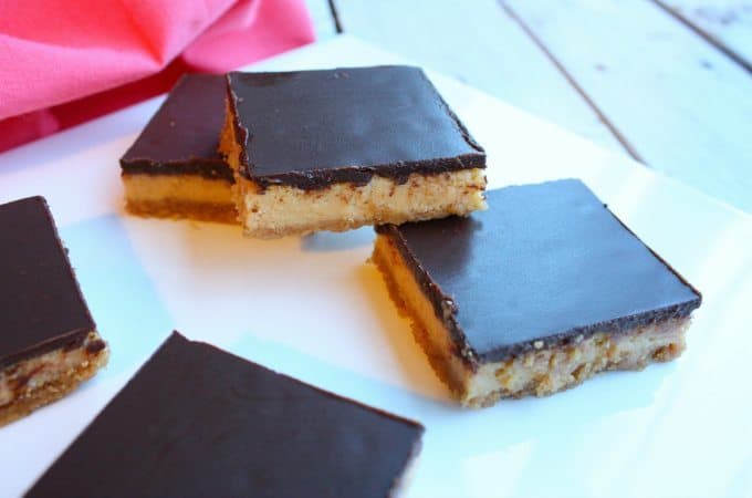 Dulce de Leche cheesecake vierkantjes