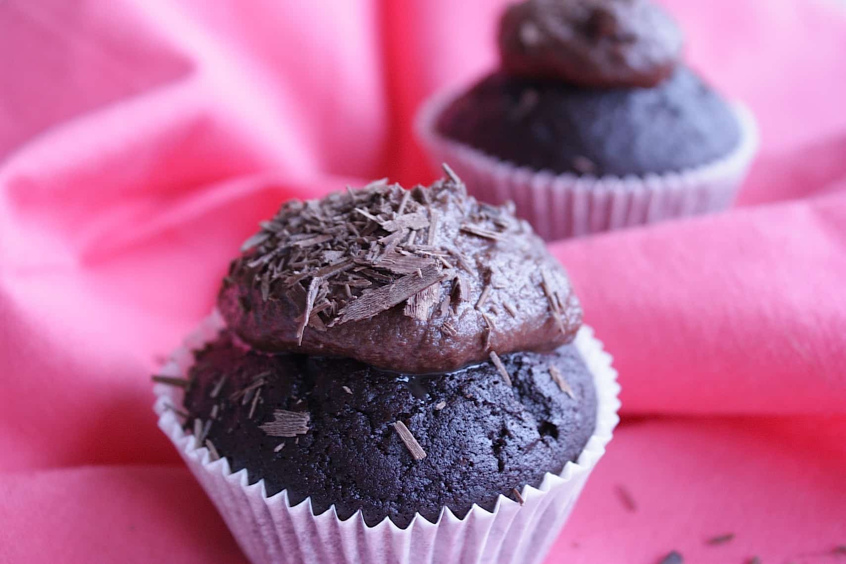 Pure chocolade muffins