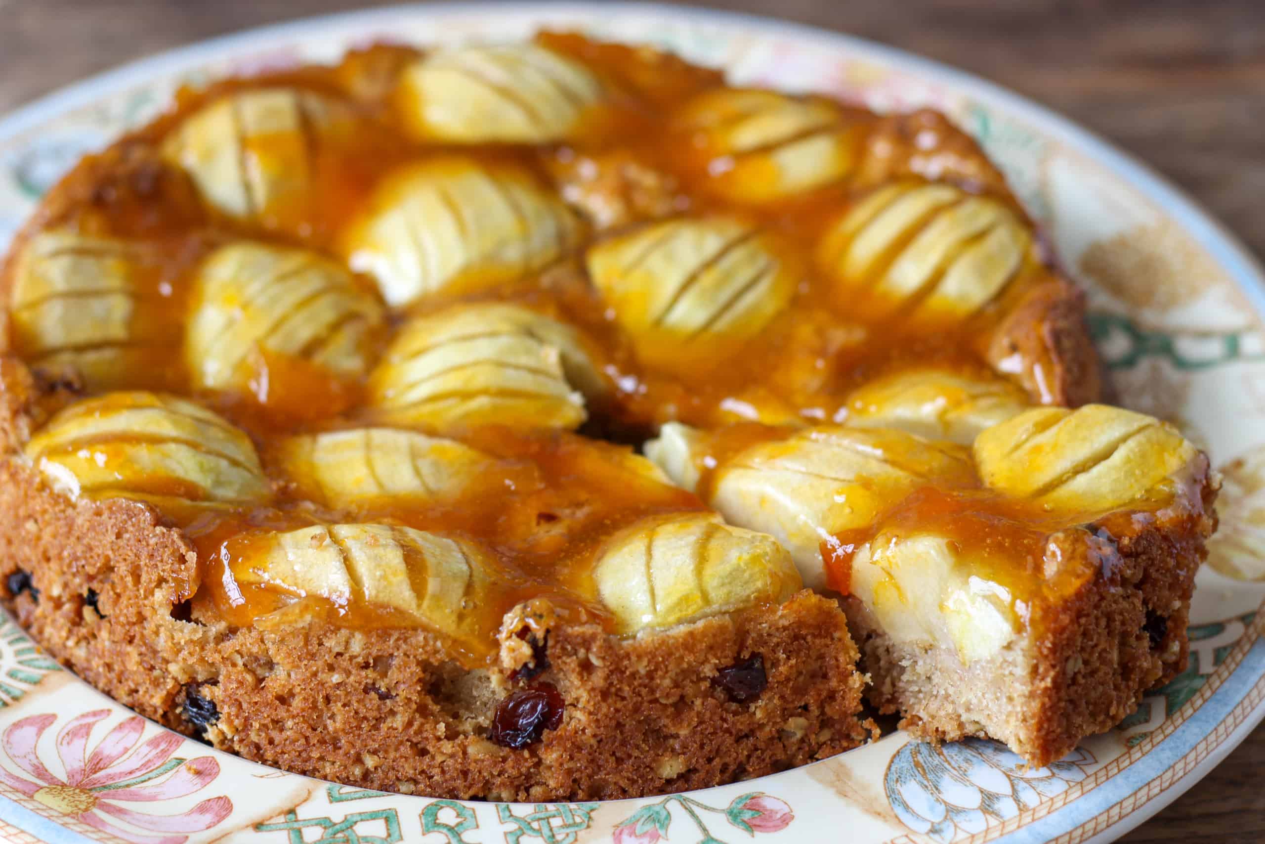 Open appeltaart van mijn moeder